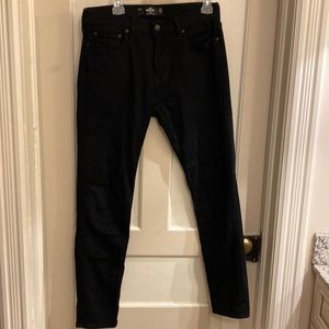 Hollister true black taper jeans 32/32 brand new